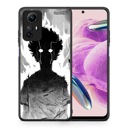 Θήκη Xiaomi Redmi Note 12S Anime Boy από τη Smartfits με σχέδιο στο πίσω μέρος και μαύρο περίβλημα | Xiaomi Redmi Note 12S Anime Boy Case with Colorful Back and Black Bezels