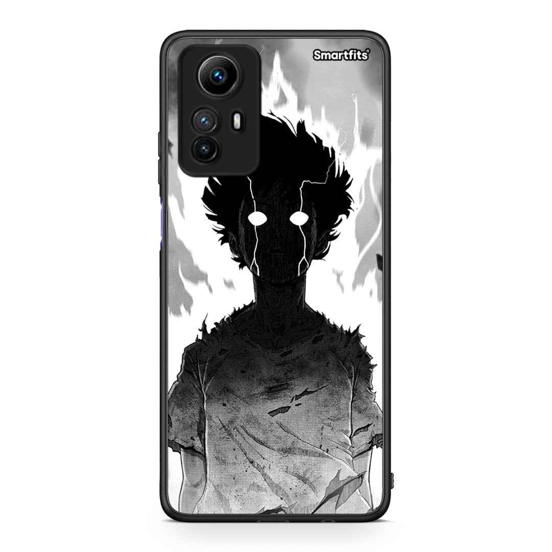 Θήκη Xiaomi Redmi Note 12S Anime Boy από τη Smartfits με σχέδιο στο πίσω μέρος και μαύρο περίβλημα | Xiaomi Redmi Note 12S Anime Boy Case with Colorful Back and Black Bezels