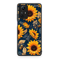 Thumbnail for Θήκη Xiaomi Redmi Note 12S Autumn Sunflowers από τη Smartfits με σχέδιο στο πίσω μέρος και μαύρο περίβλημα | Xiaomi Redmi Note 12S Autumn Sunflowers Case with Colorful Back and Black Bezels