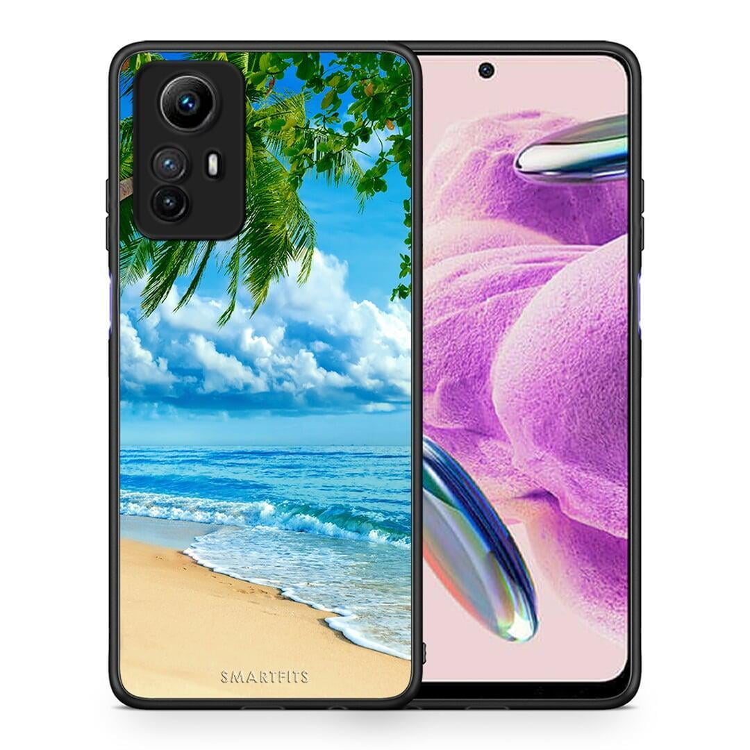 Θήκη Xiaomi Redmi Note 12S / Redmi K60 Pro Beautiful Beach από τη Smartfits με σχέδιο στο πίσω μέρος και μαύρο περίβλημα | Xiaomi Redmi Note 12S / Redmi K60 Pro Beautiful Beach Case with Colorful Back and Black Bezels