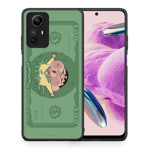 Θήκη Xiaomi Redmi Note 12S / Redmi K60 Pro Big Money από τη Smartfits με σχέδιο στο πίσω μέρος και μαύρο περίβλημα | Xiaomi Redmi Note 12S / Redmi K60 Pro Big Money Case with Colorful Back and Black Bezels