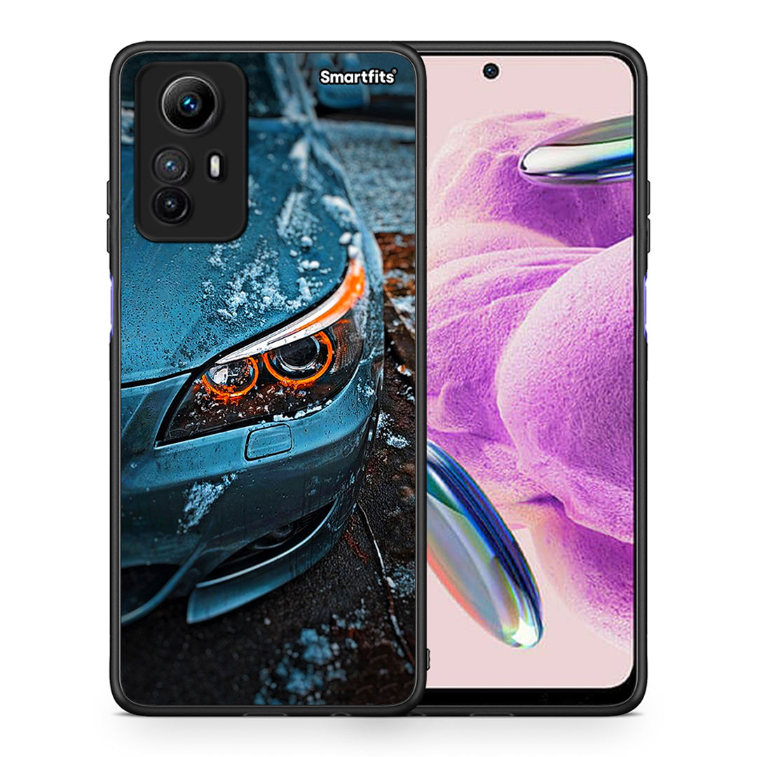 Θήκη Xiaomi Redmi Note 12S Bmw E60 από τη Smartfits με σχέδιο στο πίσω μέρος και μαύρο περίβλημα | Xiaomi Redmi Note 12S Bmw E60 Case with Colorful Back and Black Bezels