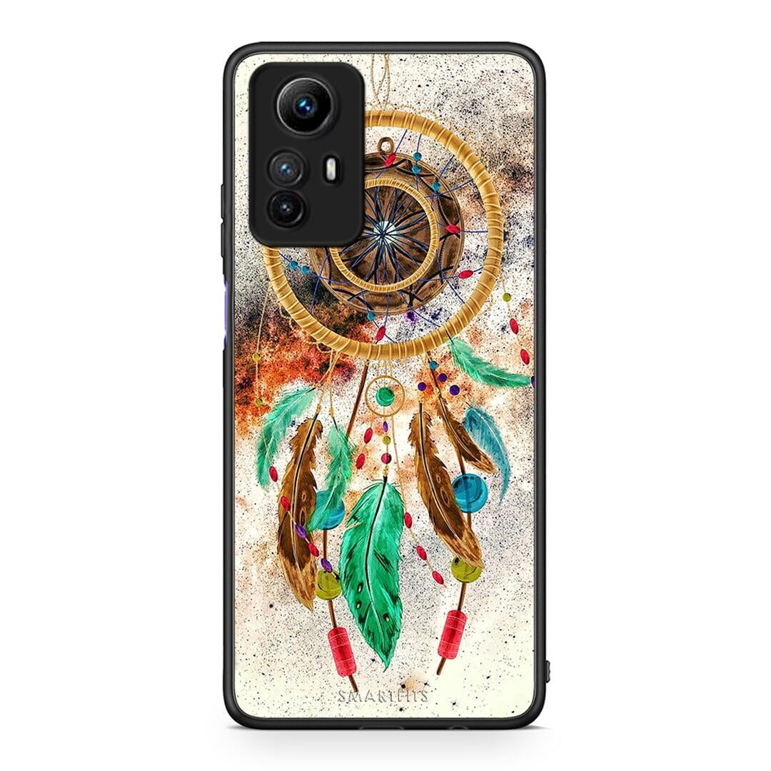 Θήκη Xiaomi Redmi Note 12S / Redmi K60 Pro Boho DreamCatcher από τη Smartfits με σχέδιο στο πίσω μέρος και μαύρο περίβλημα | Xiaomi Redmi Note 12S / Redmi K60 Pro Boho DreamCatcher Case with Colorful Back and Black Bezels