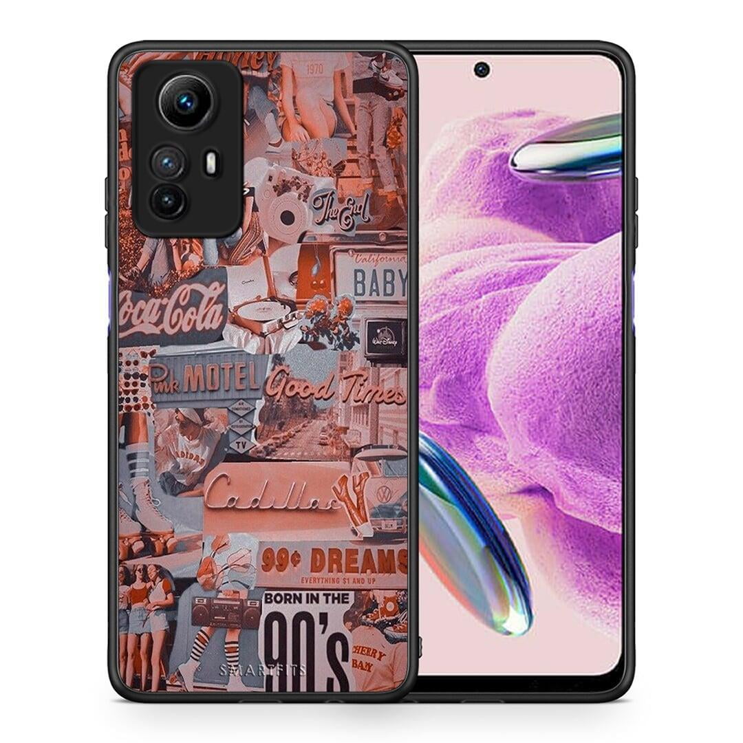 Θήκη Xiaomi Redmi Note 12S / Redmi K60 Pro Born In 90s από τη Smartfits με σχέδιο στο πίσω μέρος και μαύρο περίβλημα | Xiaomi Redmi Note 12S / Redmi K60 Pro Born In 90s Case with Colorful Back and Black Bezels