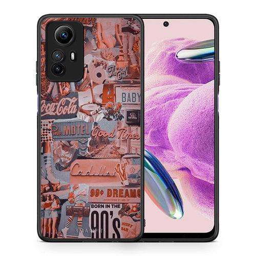 Θήκη Xiaomi Redmi Note 12S / Redmi K60 Pro Born In 90s από τη Smartfits με σχέδιο στο πίσω μέρος και μαύρο περίβλημα | Xiaomi Redmi Note 12S / Redmi K60 Pro Born In 90s Case with Colorful Back and Black Bezels