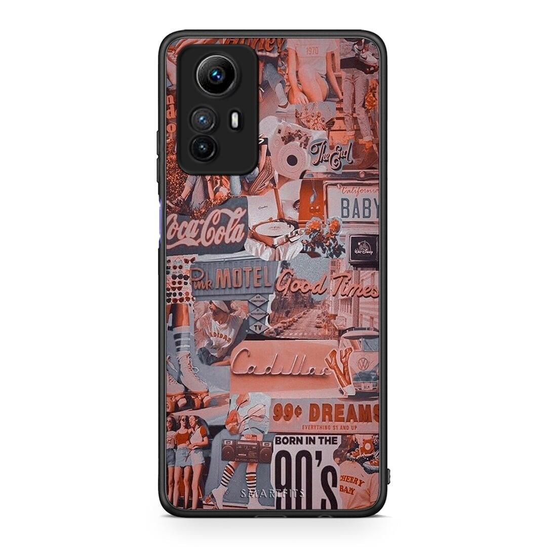Θήκη Xiaomi Redmi Note 12S / Redmi K60 Pro Born In 90s από τη Smartfits με σχέδιο στο πίσω μέρος και μαύρο περίβλημα | Xiaomi Redmi Note 12S / Redmi K60 Pro Born In 90s Case with Colorful Back and Black Bezels