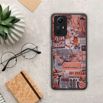 Θήκη Xiaomi Redmi Note 12S / Redmi K60 Pro Born In 90s από τη Smartfits με σχέδιο στο πίσω μέρος και μαύρο περίβλημα | Xiaomi Redmi Note 12S / Redmi K60 Pro Born In 90s Case with Colorful Back and Black Bezels