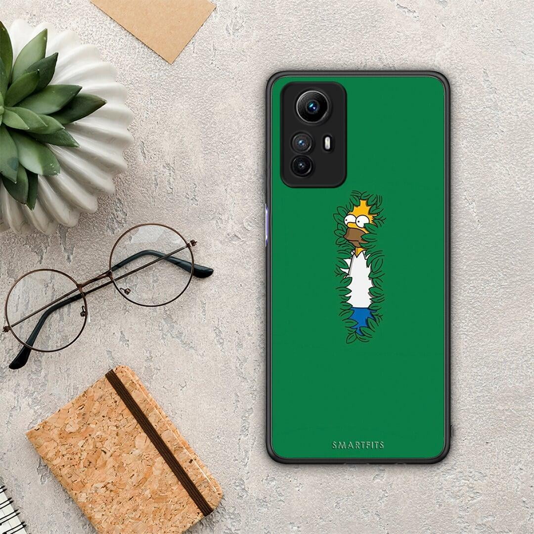 Θήκη Xiaomi Redmi Note 12S / Redmi K60 Pro Bush Man από τη Smartfits με σχέδιο στο πίσω μέρος και μαύρο περίβλημα | Xiaomi Redmi Note 12S / Redmi K60 Pro Bush Man Case with Colorful Back and Black Bezels