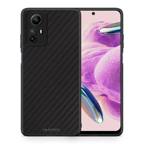 Θήκη Xiaomi Redmi Note 12S / Redmi K60 Pro Carbon Black από τη Smartfits με σχέδιο στο πίσω μέρος και μαύρο περίβλημα | Xiaomi Redmi Note 12S / Redmi K60 Pro Carbon Black Case with Colorful Back and Black Bezels