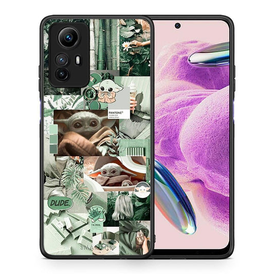 Θήκη Xiaomi Redmi Note 12S / Redmi K60 Pro Collage Dude από τη Smartfits με σχέδιο στο πίσω μέρος και μαύρο περίβλημα | Xiaomi Redmi Note 12S / Redmi K60 Pro Collage Dude Case with Colorful Back and Black Bezels