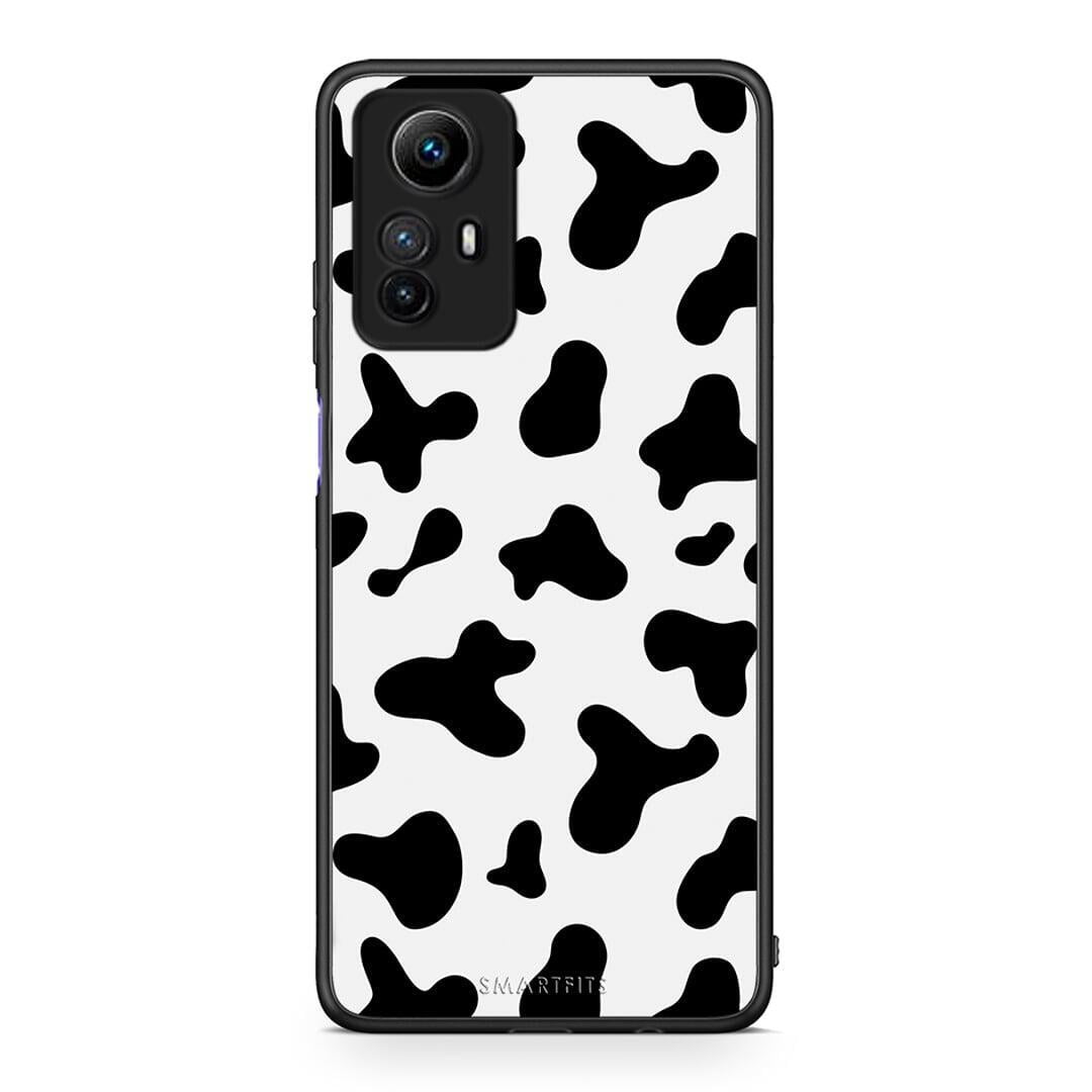 Θήκη Xiaomi Redmi Note 12S / Redmi K60 Pro Cow Print από τη Smartfits με σχέδιο στο πίσω μέρος και μαύρο περίβλημα | Xiaomi Redmi Note 12S / Redmi K60 Pro Cow Print Case with Colorful Back and Black Bezels