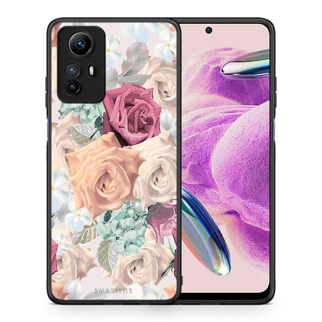 Θήκη Xiaomi Redmi Note 12S / Redmi K60 Pro Floral Bouquet από τη Smartfits με σχέδιο στο πίσω μέρος και μαύρο περίβλημα | Xiaomi Redmi Note 12S / Redmi K60 Pro Floral Bouquet Case with Colorful Back and Black Bezels