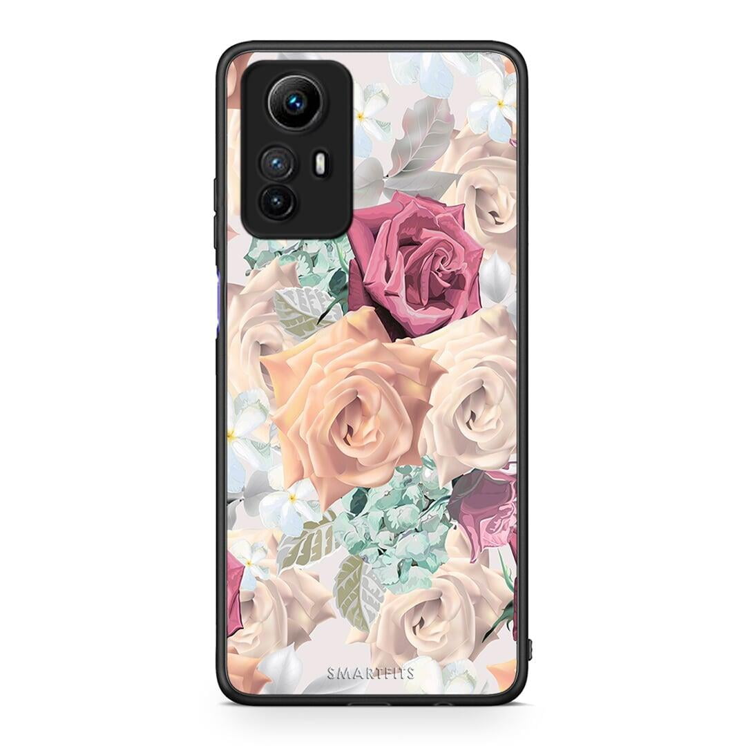 Θήκη Xiaomi Redmi Note 12S / Redmi K60 Pro Floral Bouquet από τη Smartfits με σχέδιο στο πίσω μέρος και μαύρο περίβλημα | Xiaomi Redmi Note 12S / Redmi K60 Pro Floral Bouquet Case with Colorful Back and Black Bezels