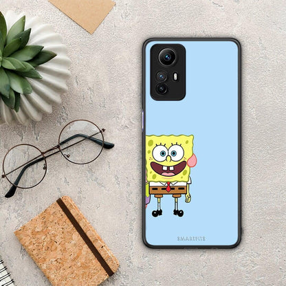 Θήκη Xiaomi Redmi Note 12S / Redmi K60 Pro Friends Bob από τη Smartfits με σχέδιο στο πίσω μέρος και μαύρο περίβλημα | Xiaomi Redmi Note 12S / Redmi K60 Pro Friends Bob Case with Colorful Back and Black Bezels