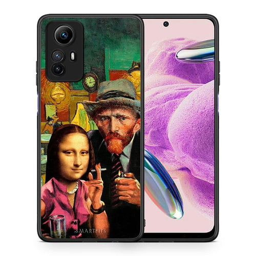 Θήκη Xiaomi Redmi Note 12S / Redmi K60 Pro Funny Art από τη Smartfits με σχέδιο στο πίσω μέρος και μαύρο περίβλημα | Xiaomi Redmi Note 12S / Redmi K60 Pro Funny Art Case with Colorful Back and Black Bezels