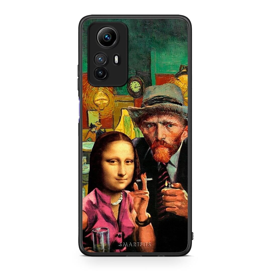 Θήκη Xiaomi Redmi Note 12S / Redmi K60 Pro Funny Art από τη Smartfits με σχέδιο στο πίσω μέρος και μαύρο περίβλημα | Xiaomi Redmi Note 12S / Redmi K60 Pro Funny Art Case with Colorful Back and Black Bezels