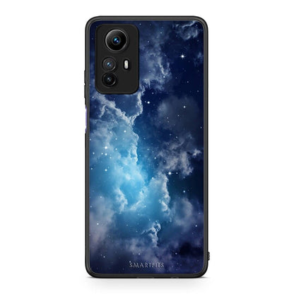 Θήκη Xiaomi Redmi Note 12S / Redmi K60 Pro Galactic Blue Sky από τη Smartfits με σχέδιο στο πίσω μέρος και μαύρο περίβλημα | Xiaomi Redmi Note 12S / Redmi K60 Pro Galactic Blue Sky Case with Colorful Back and Black Bezels