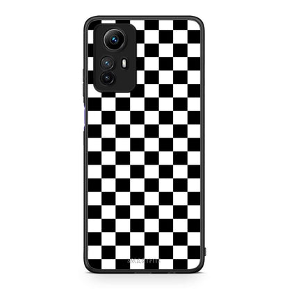 Θήκη Xiaomi Redmi Note 12S / Redmi K60 Pro Geometric Squares από τη Smartfits με σχέδιο στο πίσω μέρος και μαύρο περίβλημα | Xiaomi Redmi Note 12S / Redmi K60 Pro Geometric Squares Case with Colorful Back and Black Bezels