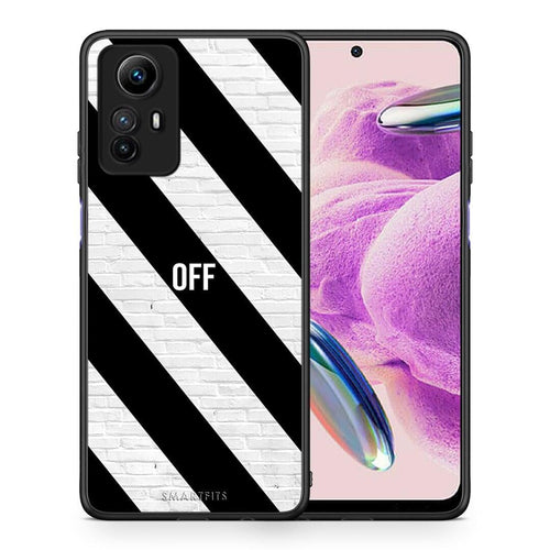 Θήκη Xiaomi Redmi Note 12S / Redmi K60 Pro Get Off από τη Smartfits με σχέδιο στο πίσω μέρος και μαύρο περίβλημα | Xiaomi Redmi Note 12S / Redmi K60 Pro Get Off Case with Colorful Back and Black Bezels