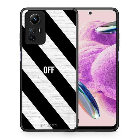 Θήκη Xiaomi Redmi Note 12S / Redmi K60 Pro Get Off από τη Smartfits με σχέδιο στο πίσω μέρος και μαύρο περίβλημα | Xiaomi Redmi Note 12S / Redmi K60 Pro Get Off Case with Colorful Back and Black Bezels