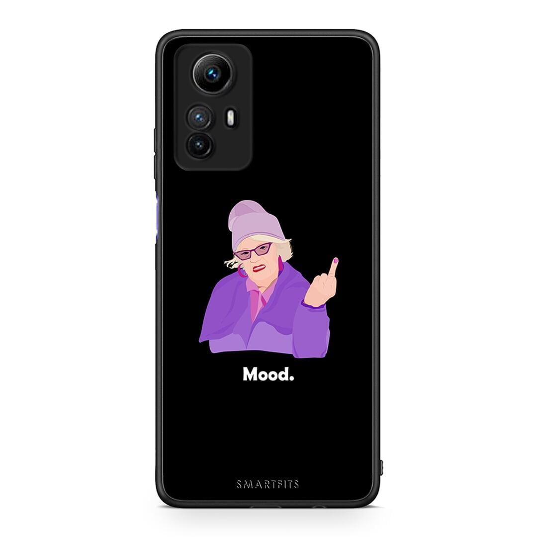 Θήκη Xiaomi Redmi Note 12S / Redmi K60 Pro Grandma Mood Black από τη Smartfits με σχέδιο στο πίσω μέρος και μαύρο περίβλημα | Xiaomi Redmi Note 12S / Redmi K60 Pro Grandma Mood Black Case with Colorful Back and Black Bezels