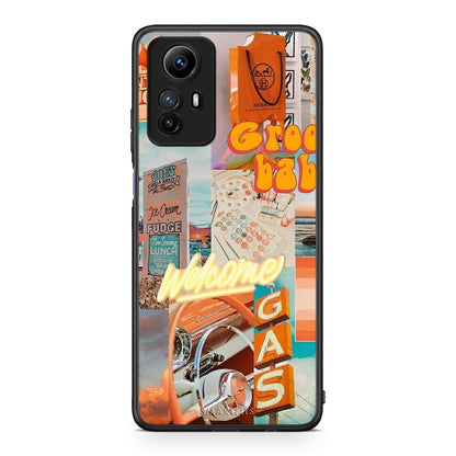 Θήκη Xiaomi Redmi Note 12S / Redmi K60 Pro Groovy Babe από τη Smartfits με σχέδιο στο πίσω μέρος και μαύρο περίβλημα | Xiaomi Redmi Note 12S / Redmi K60 Pro Groovy Babe Case with Colorful Back and Black Bezels