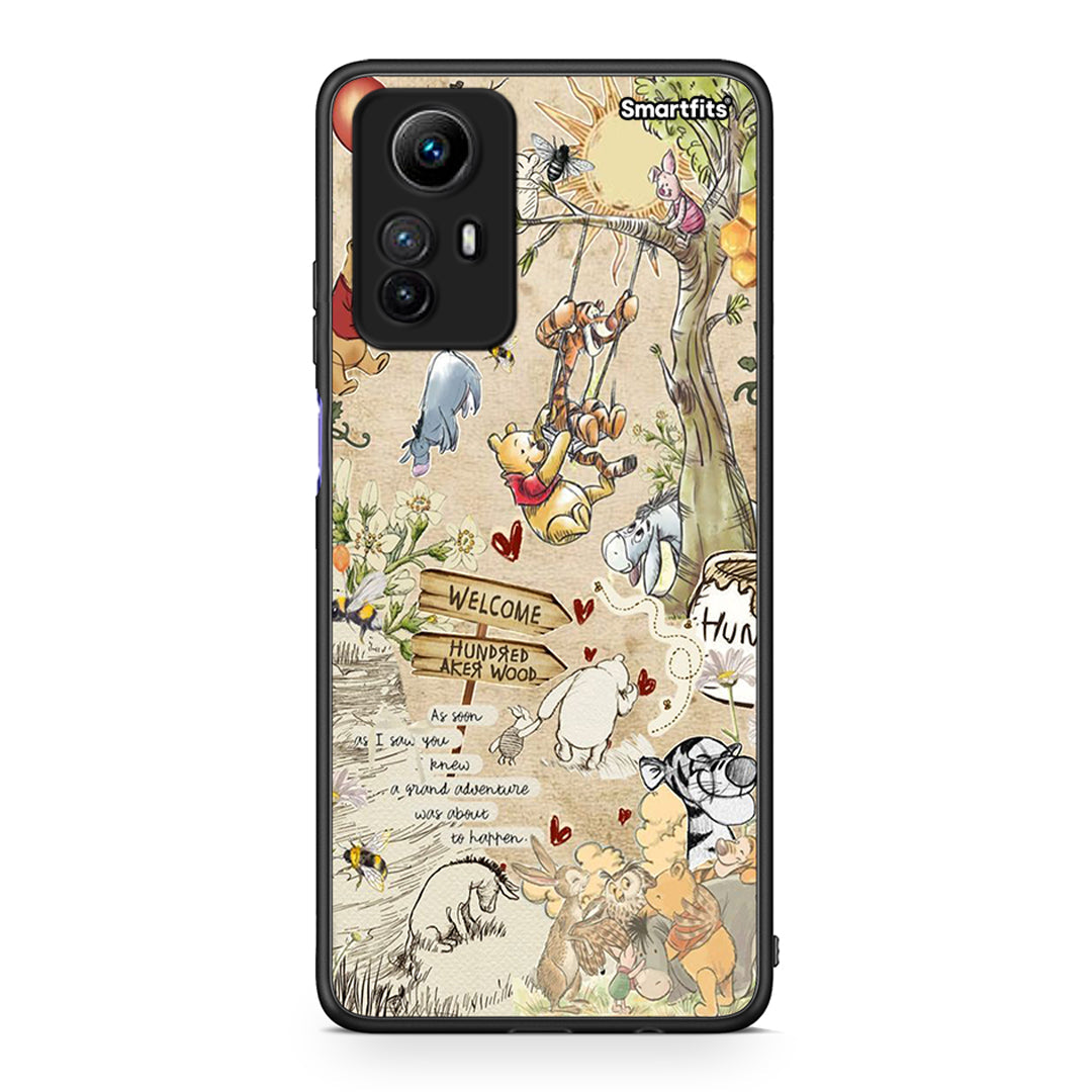 Θήκη Xiaomi Redmi Note 12S / Redmi K60 Pro Happy Friends από τη Smartfits με σχέδιο στο πίσω μέρος και μαύρο περίβλημα | Xiaomi Redmi Note 12S / Redmi K60 Pro Happy Friends Case with Colorful Back and Black Bezels