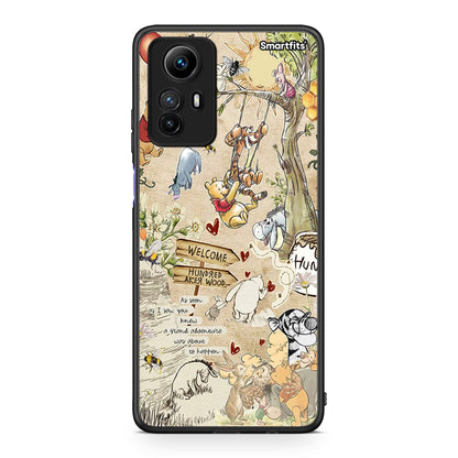 Θήκη Xiaomi Redmi Note 12S / Redmi K60 Pro Happy Friends από τη Smartfits με σχέδιο στο πίσω μέρος και μαύρο περίβλημα | Xiaomi Redmi Note 12S / Redmi K60 Pro Happy Friends Case with Colorful Back and Black Bezels