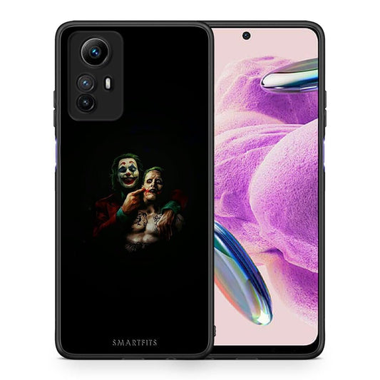 Θήκη Xiaomi Redmi Note 12S / Redmi K60 Pro Hero Clown από τη Smartfits με σχέδιο στο πίσω μέρος και μαύρο περίβλημα | Xiaomi Redmi Note 12S / Redmi K60 Pro Hero Clown Case with Colorful Back and Black Bezels