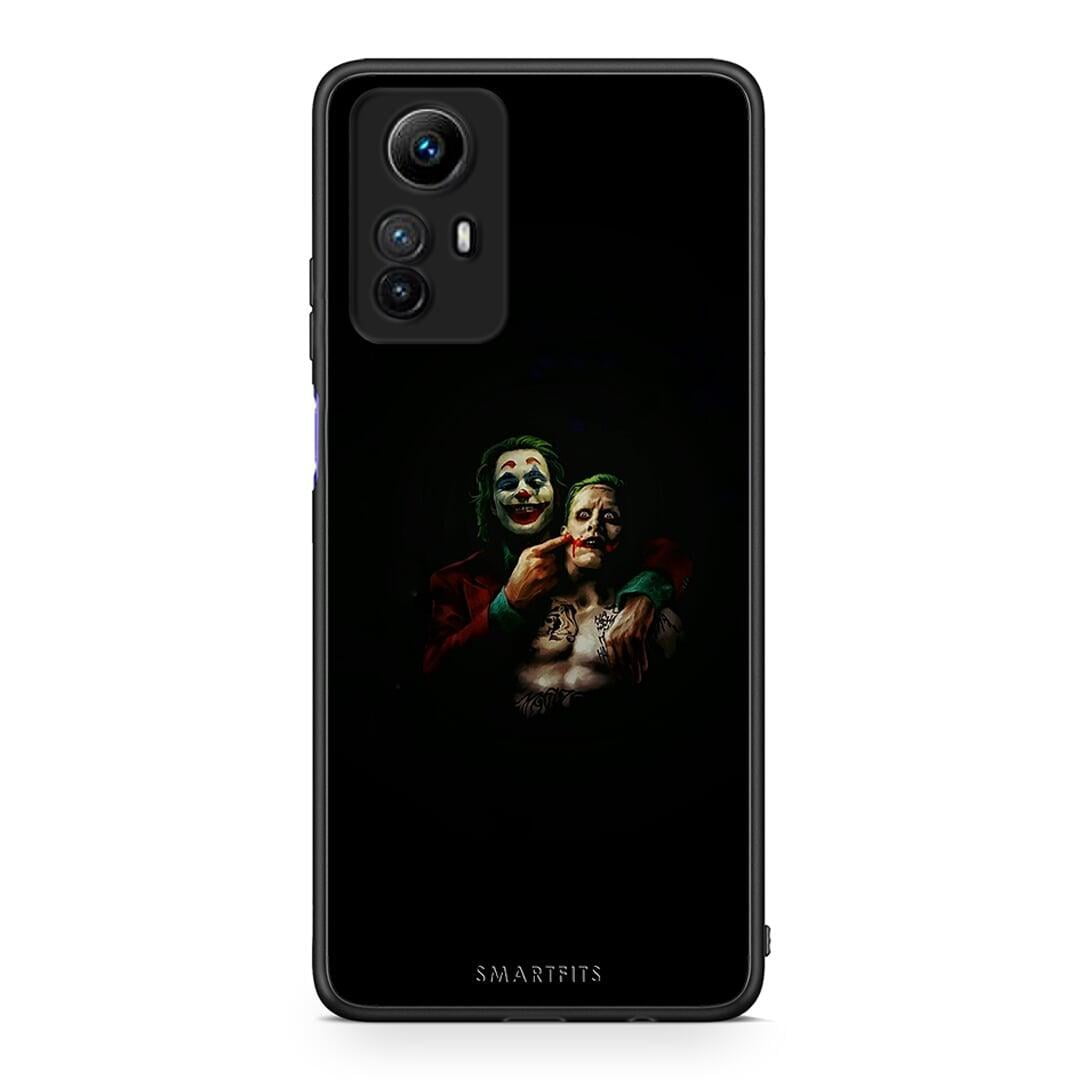 Θήκη Xiaomi Redmi Note 12S / Redmi K60 Pro Hero Clown από τη Smartfits με σχέδιο στο πίσω μέρος και μαύρο περίβλημα | Xiaomi Redmi Note 12S / Redmi K60 Pro Hero Clown Case with Colorful Back and Black Bezels