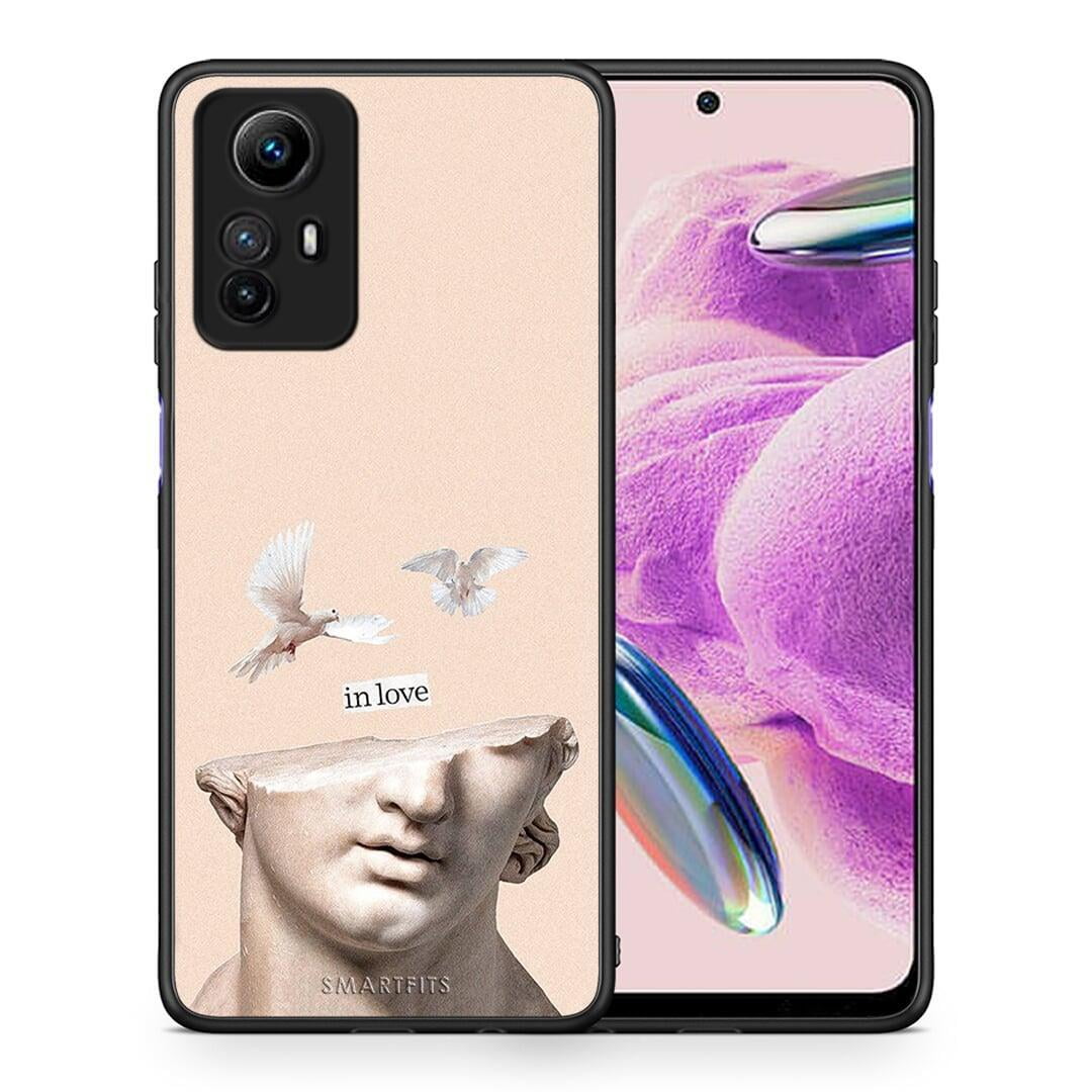 Θήκη Xiaomi Redmi Note 12S / Redmi K60 Pro In Love από τη Smartfits με σχέδιο στο πίσω μέρος και μαύρο περίβλημα | Xiaomi Redmi Note 12S / Redmi K60 Pro In Love Case with Colorful Back and Black Bezels