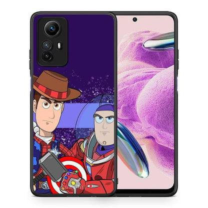 Θήκη Xiaomi Redmi Note 12S / Redmi K60 Pro Infinity Story από τη Smartfits με σχέδιο στο πίσω μέρος και μαύρο περίβλημα | Xiaomi Redmi Note 12S / Redmi K60 Pro Infinity Story Case with Colorful Back and Black Bezels
