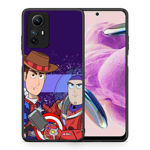 Θήκη Xiaomi Redmi Note 12S / Redmi K60 Pro Infinity Story από τη Smartfits με σχέδιο στο πίσω μέρος και μαύρο περίβλημα | Xiaomi Redmi Note 12S / Redmi K60 Pro Infinity Story Case with Colorful Back and Black Bezels