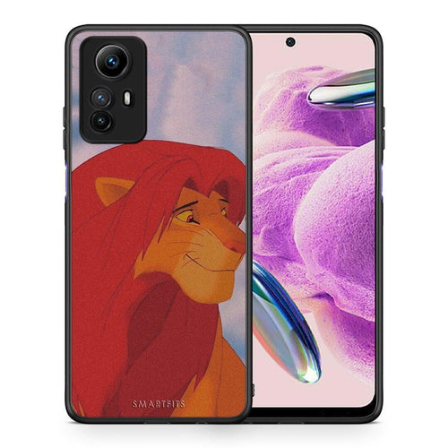 Θήκη Xiaomi Redmi Note 12S / Redmi K60 Pro Lion Love 1 από τη Smartfits με σχέδιο στο πίσω μέρος και μαύρο περίβλημα | Xiaomi Redmi Note 12S / Redmi K60 Pro Lion Love 1 Case with Colorful Back and Black Bezels