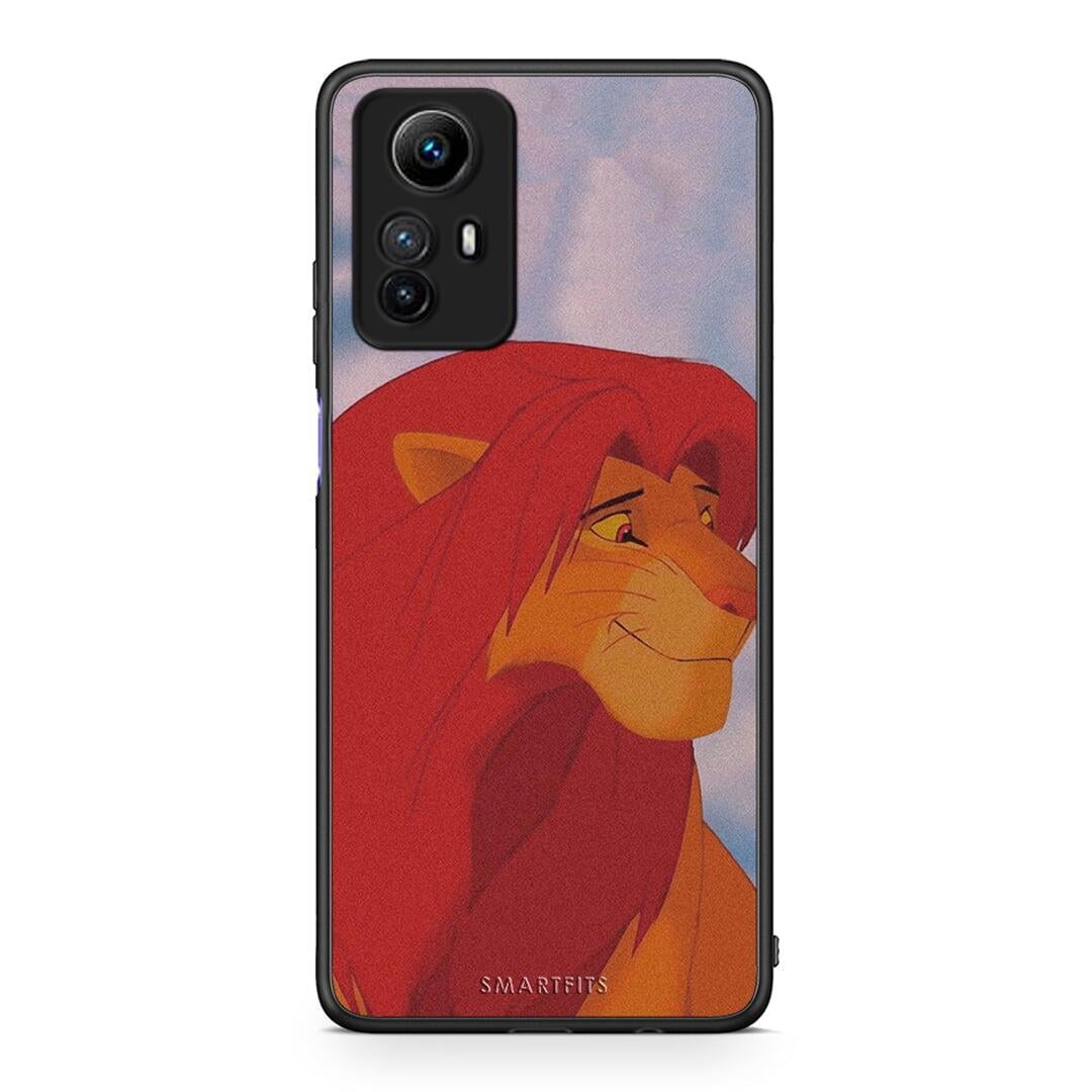 Θήκη Xiaomi Redmi Note 12S / Redmi K60 Pro Lion Love 1 από τη Smartfits με σχέδιο στο πίσω μέρος και μαύρο περίβλημα | Xiaomi Redmi Note 12S / Redmi K60 Pro Lion Love 1 Case with Colorful Back and Black Bezels