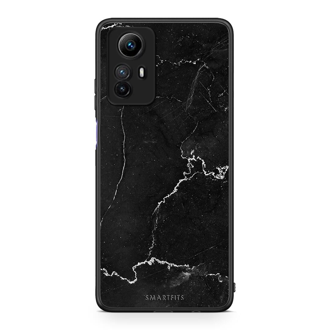 Θήκη Xiaomi Redmi Note 12S / Redmi K60 Pro Marble Black από τη Smartfits με σχέδιο στο πίσω μέρος και μαύρο περίβλημα | Xiaomi Redmi Note 12S / Redmi K60 Pro Marble Black Case with Colorful Back and Black Bezels
