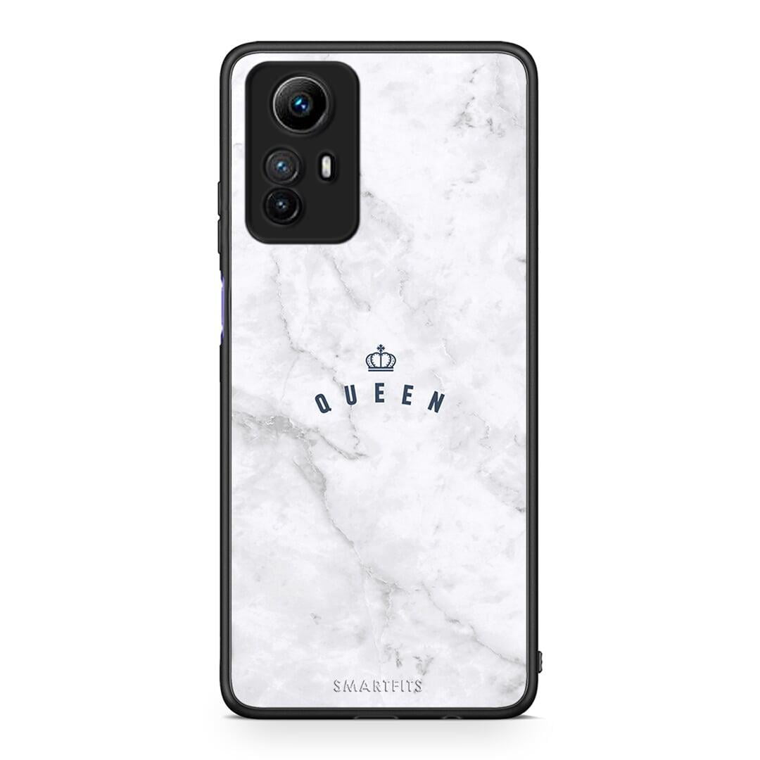Θήκη Xiaomi Redmi Note 12S / Redmi K60 Pro Marble Queen από τη Smartfits με σχέδιο στο πίσω μέρος και μαύρο περίβλημα | Xiaomi Redmi Note 12S / Redmi K60 Pro Marble Queen Case with Colorful Back and Black Bezels
