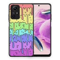 Thumbnail for Θήκη Xiaomi Redmi Note 12S / Redmi K60 Pro Melting Rainbow από τη Smartfits με σχέδιο στο πίσω μέρος και μαύρο περίβλημα | Xiaomi Redmi Note 12S / Redmi K60 Pro Melting Rainbow Case with Colorful Back and Black Bezels