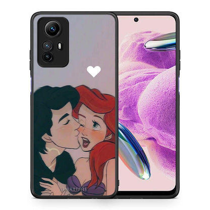 Θήκη Xiaomi Redmi Note 12S / Redmi K60 Pro Mermaid Couple από τη Smartfits με σχέδιο στο πίσω μέρος και μαύρο περίβλημα | Xiaomi Redmi Note 12S / Redmi K60 Pro Mermaid Couple Case with Colorful Back and Black Bezels