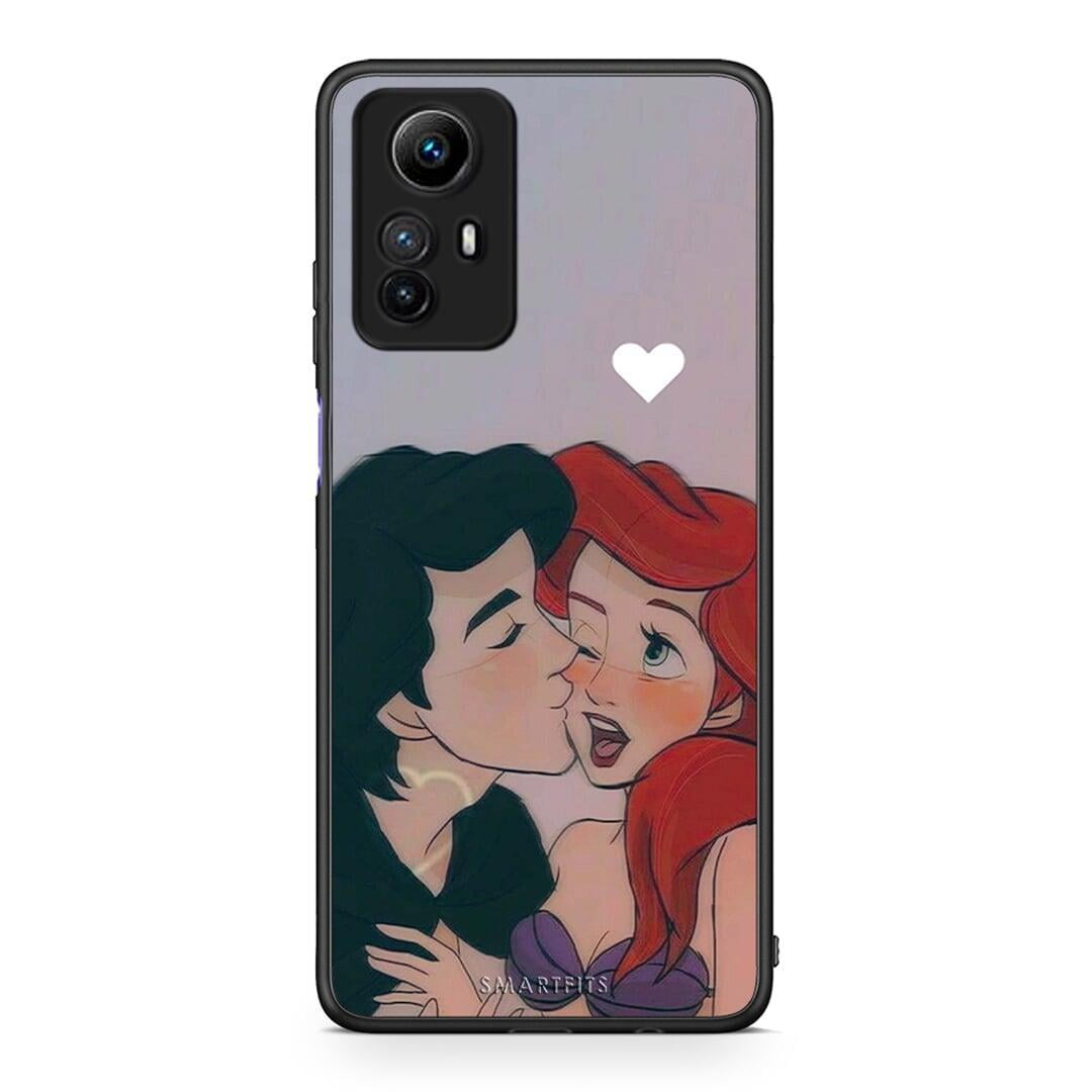 Θήκη Xiaomi Redmi Note 12S / Redmi K60 Pro Mermaid Couple από τη Smartfits με σχέδιο στο πίσω μέρος και μαύρο περίβλημα | Xiaomi Redmi Note 12S / Redmi K60 Pro Mermaid Couple Case with Colorful Back and Black Bezels