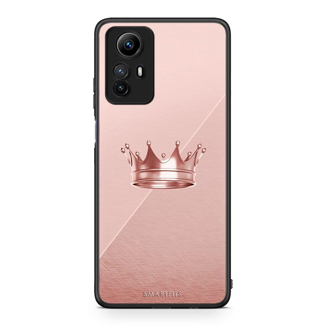 Θήκη Xiaomi Redmi Note 12S / Redmi K60 Pro Minimal Crown από τη Smartfits με σχέδιο στο πίσω μέρος και μαύρο περίβλημα | Xiaomi Redmi Note 12S / Redmi K60 Pro Minimal Crown Case with Colorful Back and Black Bezels