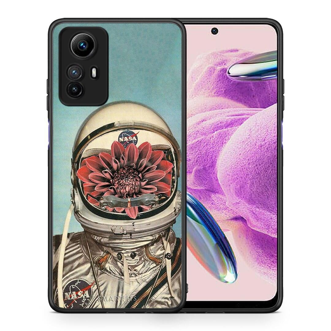 Θήκη Xiaomi Redmi Note 12S / Redmi K60 Pro Nasa Bloom από τη Smartfits με σχέδιο στο πίσω μέρος και μαύρο περίβλημα | Xiaomi Redmi Note 12S / Redmi K60 Pro Nasa Bloom Case with Colorful Back and Black Bezels