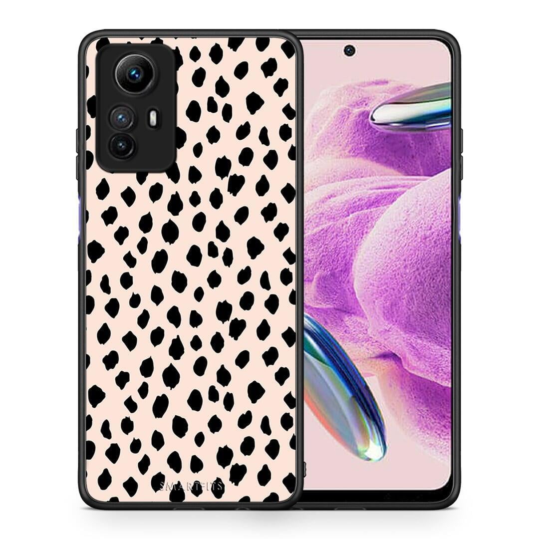 Θήκη Xiaomi Redmi Note 12S / Redmi K60 Pro New Polka Dots από τη Smartfits με σχέδιο στο πίσω μέρος και μαύρο περίβλημα | Xiaomi Redmi Note 12S / Redmi K60 Pro New Polka Dots Case with Colorful Back and Black Bezels