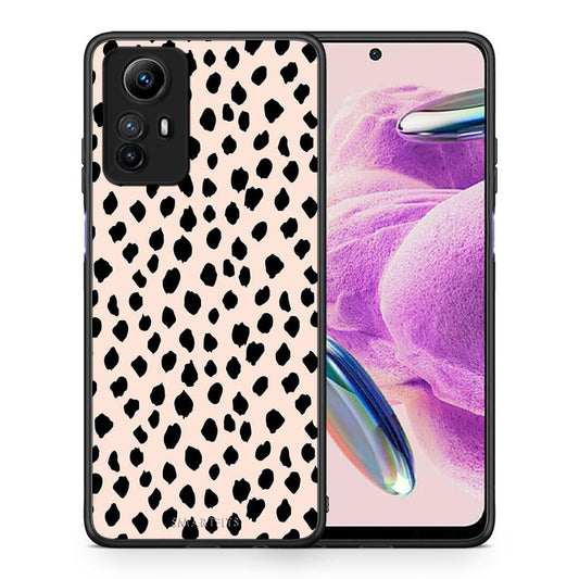 Θήκη Xiaomi Redmi Note 12S / Redmi K60 Pro New Polka Dots από τη Smartfits με σχέδιο στο πίσω μέρος και μαύρο περίβλημα | Xiaomi Redmi Note 12S / Redmi K60 Pro New Polka Dots Case with Colorful Back and Black Bezels