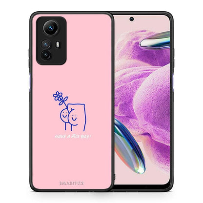 Θήκη Xiaomi Redmi Note 12S / Redmi K60 Pro Nice Day από τη Smartfits με σχέδιο στο πίσω μέρος και μαύρο περίβλημα | Xiaomi Redmi Note 12S / Redmi K60 Pro Nice Day Case with Colorful Back and Black Bezels