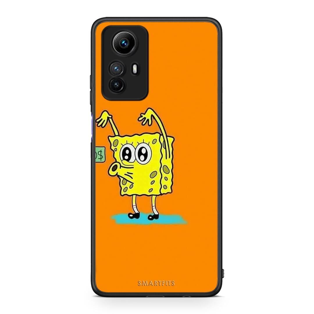Θήκη Xiaomi Redmi Note 12S / Redmi K60 Pro No Money 2 από τη Smartfits με σχέδιο στο πίσω μέρος και μαύρο περίβλημα | Xiaomi Redmi Note 12S / Redmi K60 Pro No Money 2 Case with Colorful Back and Black Bezels