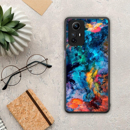 Θήκη Xiaomi Redmi Note 12S / Redmi K60 Pro Paint Crayola από τη Smartfits με σχέδιο στο πίσω μέρος και μαύρο περίβλημα | Xiaomi Redmi Note 12S / Redmi K60 Pro Paint Crayola Case with Colorful Back and Black Bezels
