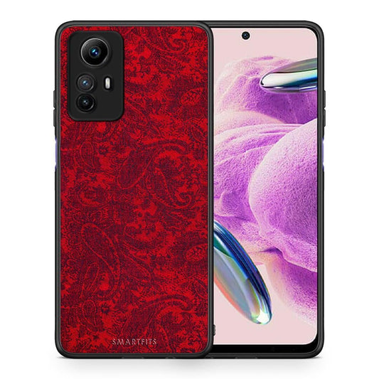 Θήκη Xiaomi Redmi Note 12S / Redmi K60 Pro Paisley Cashmere από τη Smartfits με σχέδιο στο πίσω μέρος και μαύρο περίβλημα | Xiaomi Redmi Note 12S / Redmi K60 Pro Paisley Cashmere Case with Colorful Back and Black Bezels