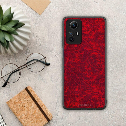 Θήκη Xiaomi Redmi Note 12S / Redmi K60 Pro Paisley Cashmere από τη Smartfits με σχέδιο στο πίσω μέρος και μαύρο περίβλημα | Xiaomi Redmi Note 12S / Redmi K60 Pro Paisley Cashmere Case with Colorful Back and Black Bezels