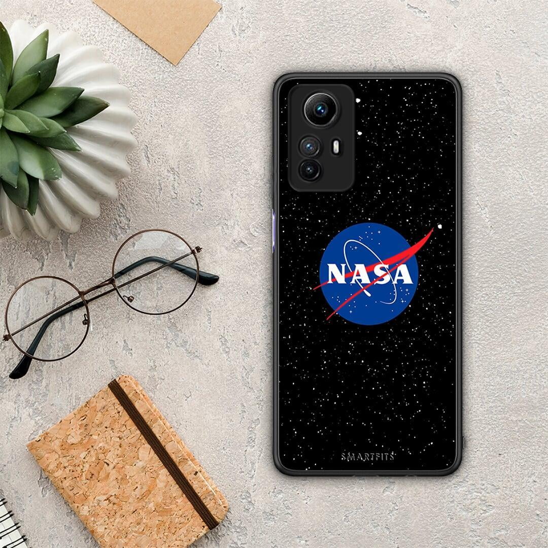 Θήκη Xiaomi Redmi Note 12S / Redmi K60 Pro PopArt NASA από τη Smartfits με σχέδιο στο πίσω μέρος και μαύρο περίβλημα | Xiaomi Redmi Note 12S / Redmi K60 Pro PopArt NASA Case with Colorful Back and Black Bezels